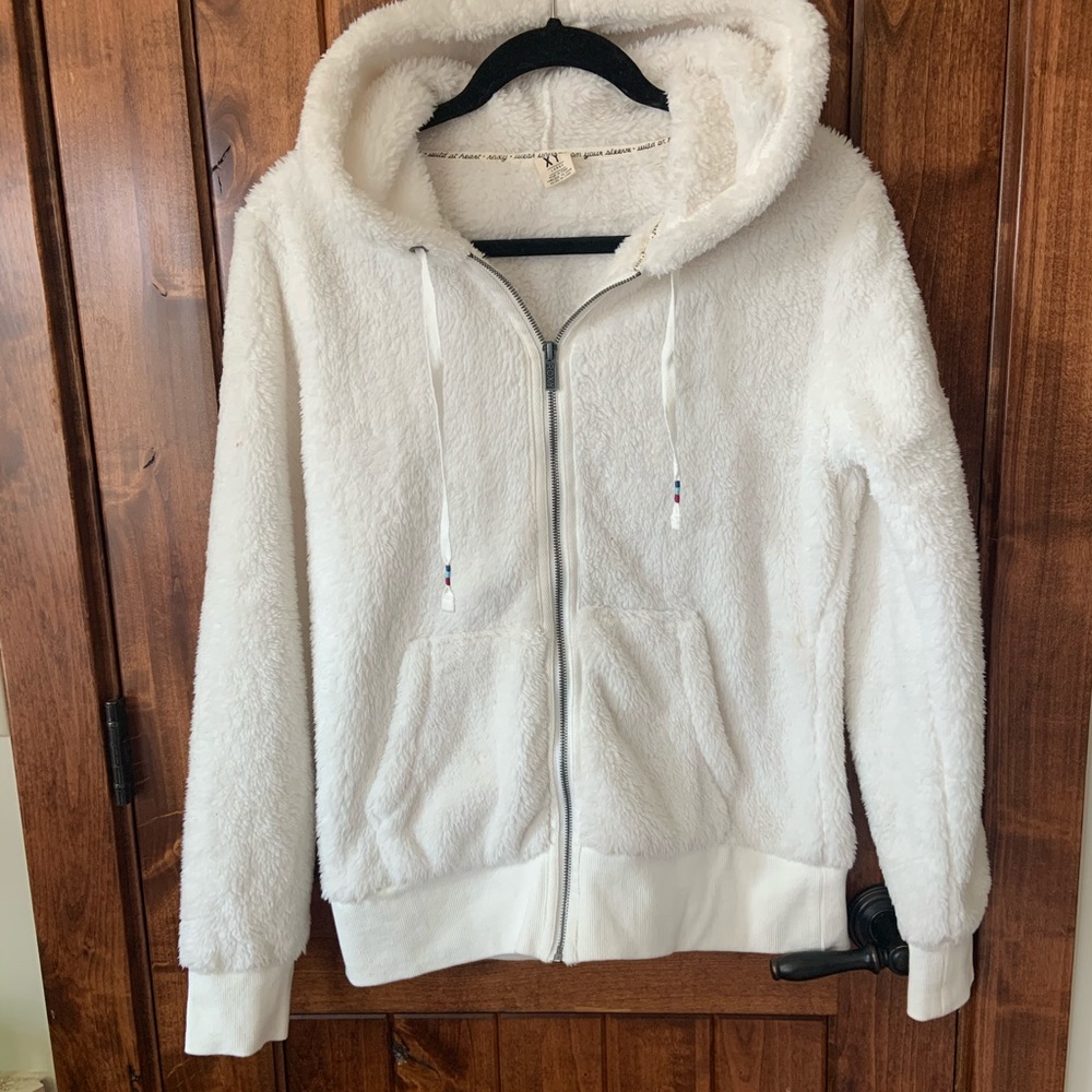 Roxy zip up Sherpa jacket